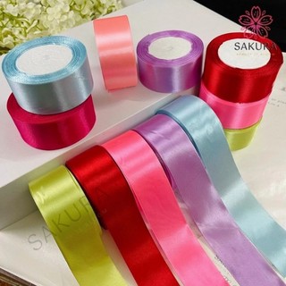 Ruy băng lụa 2cm, 4cm làm hoa siêu đẹp (Cuộn 20m~)