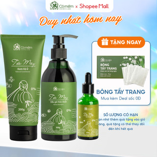 Bộ Chăm Sóc Tóc Mây Cao Cấp Giảm Rụng Tóc Thiên Nhiên Cỏ Mềm