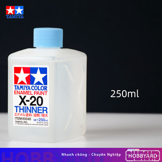 Tamiya Enamel Paint X-20 (gốc dầu) dung tích 10ml/40ml/250ml