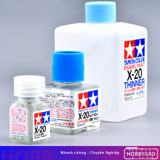 Tamiya Enamel Paint X-20 (gốc dầu) dung tích 10ml/40ml/250ml