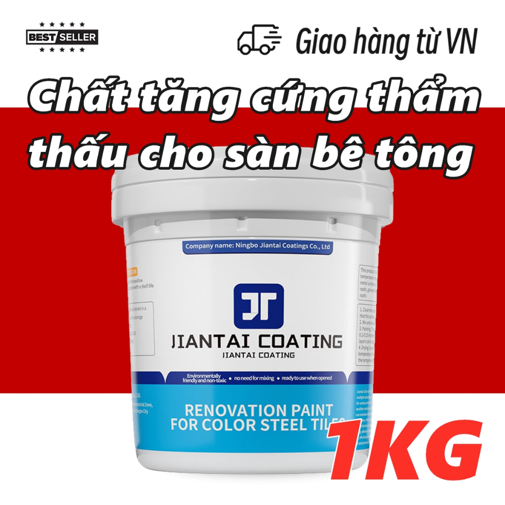 Hóa Chất Tăng Cứng Sàn Bê Tông 1Kg