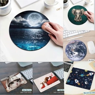 Lót chuột CUTE nhiều mẫu dễ thương đường kính 20cm