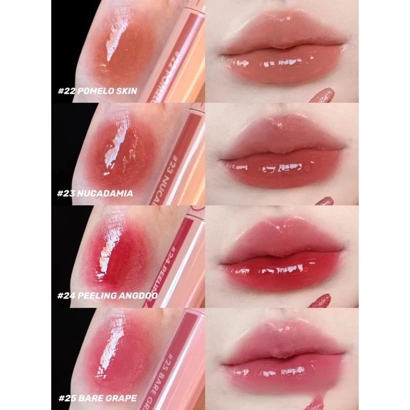 (Chiết son/HỎA TỐC) Son rm Juicy.Lasting.Tint, Water Glasting. tint HXT