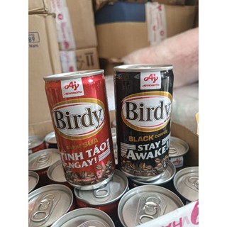 Lon cafe pha sẳn sữa đá/ đen đá Birdy 250ml date 2025