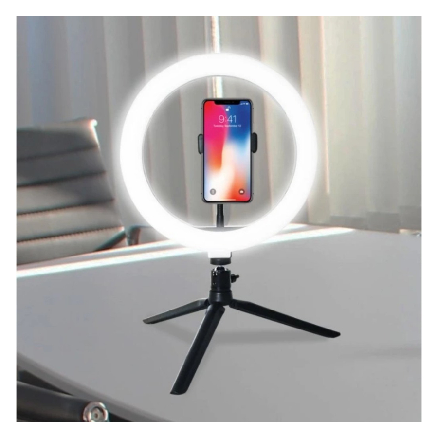 Đèn Livestream 26CM Để Bàn - Đèn Để Bàn 26CM hoco