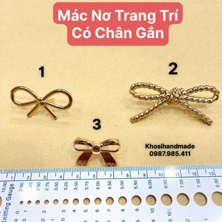 Mạc nơ trơn trang trí 12k/cái