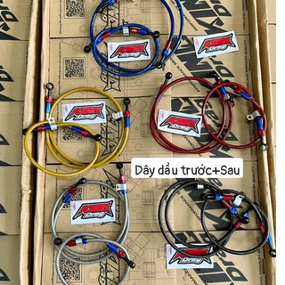 DÂY DẦU THẮNG ĐĨA TRƯỚC - SAU MORIN THÁI LAN DÀI 100CM - 60CM FULL HỘP, BÁT KẸP NHIỀU MÀU GẮN TẤT CẢ ĐỒ CHƠI XE MÁY