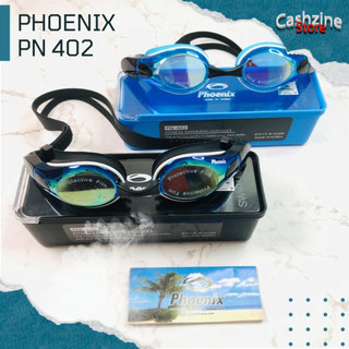 Kính Bơi Phoenix 402 Tráng Gương Cao Cấp dành cho Người Lớn, Trẻ Em Trên 12 tuổi - Tặng hộp đựng và 2 cầu kính thay thế
