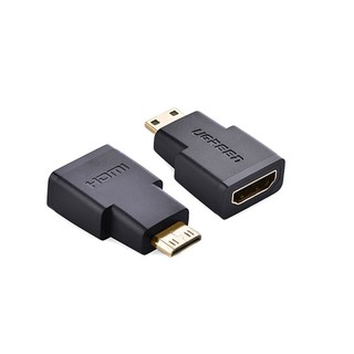 Đầu chuyển đổi mini hdmi sang hdmi ugreen 20101 - mini hdmi to hdmi âm - hàng chính hãng