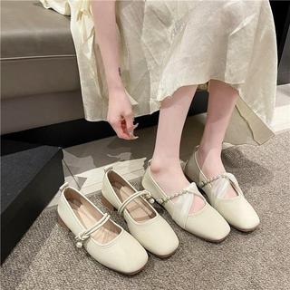 Giày búp bê nữ - GOBE - C120, C121 - Màu kem