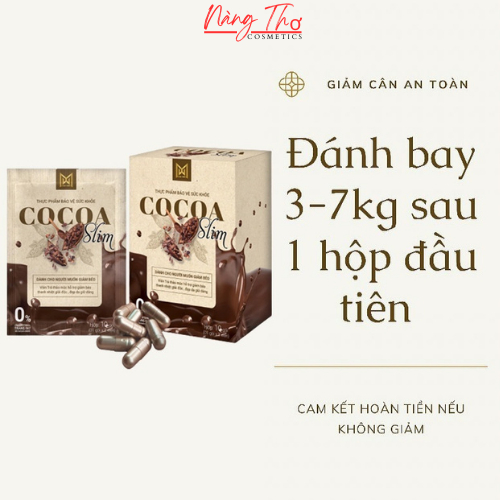 [Rẻ Vô Địch] GIẢM CÂN COCOA SLIM VÀ HIMKO ĐỎ