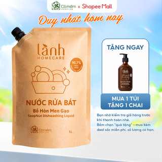  Túi Nước Lau Nhà Lau Bếp Rửa Tay Rửa Bát Lành HomeCare Chăm Sóc Nhà Cửa Cỏ Mềm 1 Lít