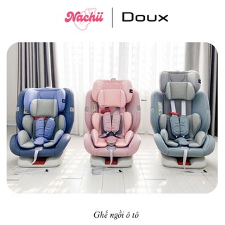 Ghế ngồi ô tô trẻ em doux quay 360 độ isofix phù hợp cho các bé từ 0-12 tuổi