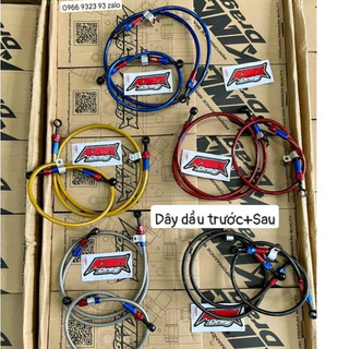 Dây dầu phanh King Drag đầu nhôm CNC chính hãng Thái Lan phù hợp với hầu hết các dòng xe - Sản phẩm cao cấp của Thiên Lộ