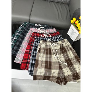 Quần Đùi Caro Unisex Vải Bố Cao Cấp Dày Dặn Có Bigsize 100Kg