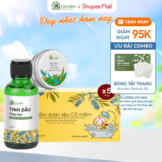 Combo Chăm Sóc Bé Yêu Toàn Diện Cỏ Mềm