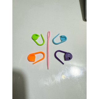 Set 5 ghim đánh dấu, Kim khâu len