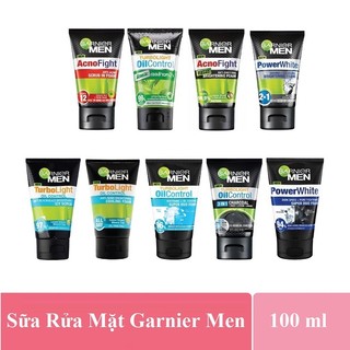 Sữa Rửa Mặt Cho Nam Garnier Foam 100g
