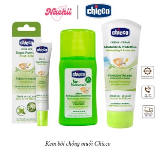 Kem Bôi, Xịt, Lăn Vết Muỗi Đốt Và Xua Muỗi Chicco An Toàn Cho Bé