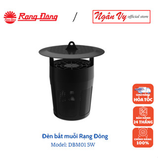 Mẫu mới Đèn bắt muỗi Rạng Đông không mùi, không gây tiếng ồn - Bảo hành 1 đổi 1 - Model:DBM 01, 02