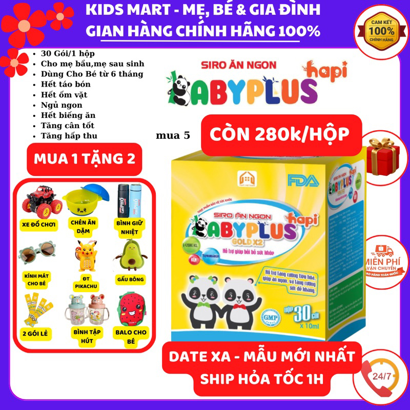 Siro ăn ngon babyplus cho bé