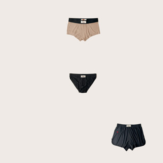 3-Pack Trunk + Brief + Sleep Short combo 3 quần lót nam chất liệu vải Sen Lotus Jersey