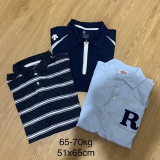 Áo thun nam polo 2hand giá bình dân combo 3 áo