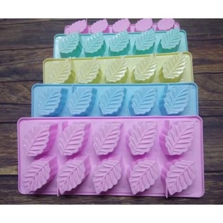 Combo 10 khay , khuôn làm đá, làm rau câu, làm bánh hình 10 chiếc lá CH