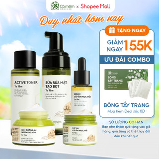 Bộ Chăm Sóc Da Chuyên Sâu Ngăn Ngừa Lão Hoá Căng Mịn Từ Tơ Tằm Cỏ Mềm 440ml