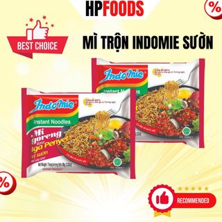 Mì trộn Indomie vị sườn gói 85g-Mì trộn ăn liền gói vị sườn trứng đặc biệt thơm ngon ăn liền