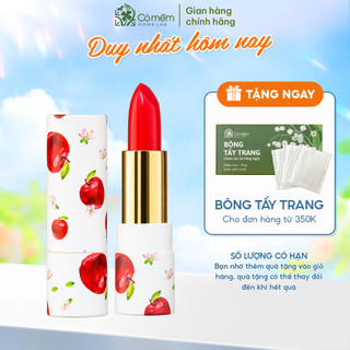 Son Dưỡng Táo Hữu Cơ Dưỡng Môi Mềm Mại Giảm Thâm Môi An Toàn Cho Cả Bà Bầu Cỏ Mềm 4g
