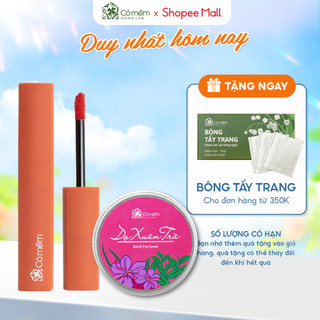 Combo Son Màu Và Nước Hoa Xinh Thơm Thiên Nhiên Cỏ Mềm