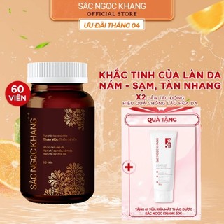 Viên uống Sắc ngọc khang++ ngăn ngừa lão hóa làn da, cân bằng nội tiết tố