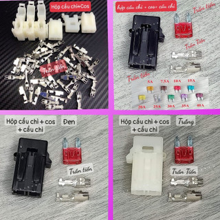 Hộp Cầu Chì Xe Máy Oto nhỏ chân nhọn