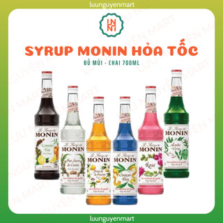 [CHỈ HỎA TỐC] - Siro/ Syrup Monin Pha Chế Chai Thủy Tinh 700ml Các Mùi