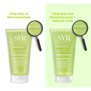 Sữa rửa mặt SVR Sebiaclear Gel Moussant