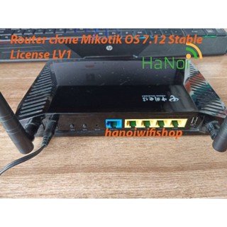 Router clone Mikrotik RB750GR3 license LV1 giá rẻ