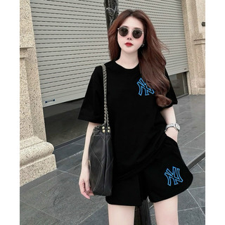 SET SHORT COTTON THÊU LOGO CAO CẤP