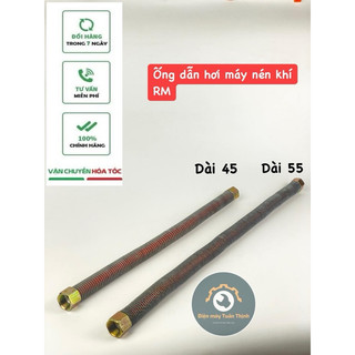 Ống dẫn hơi có tản nhiệt máy nén khí hai đầu pittong
