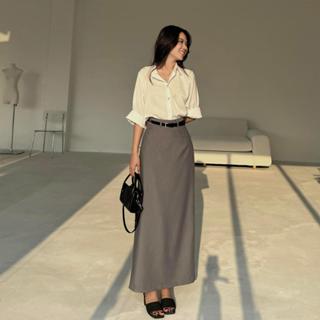 Chân váy xuông dài túi mổ 93cm, thiết kế bút chì, ôm tôn dáng, thanh lịch dễ phối đồ