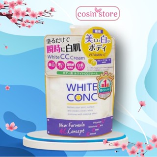 Sữa dưỡng thể trắng da White Conc Body White CC Cream Nhật Bản 200g Cosin Store
