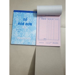 Hoá đơn bán lẻ 2 liên có đế lót - 100 tờ
