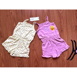 (G124)Set 2 áo liền quần bé gái George