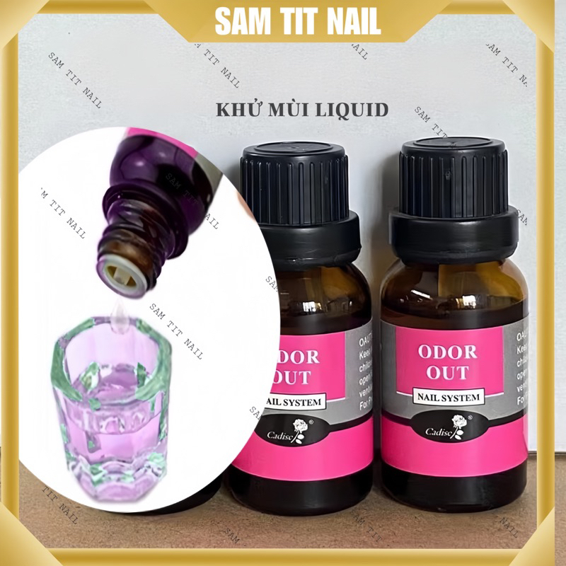 Tinh dầu hổ trợ khử mùi liquid lưu huỳnh khi đắp bột 15ml