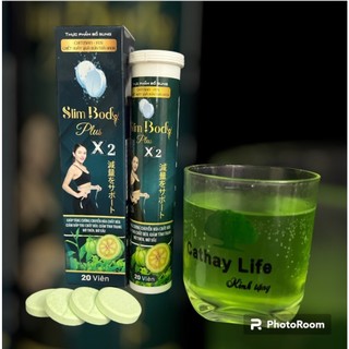 ✅ Viên uống giảm cân Slim Body Plus X2 ✅ Giảm cân nhanh cấp tốc an toàn hiệu quả Slim Body X2 hộp 20 viên