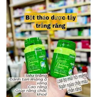 BỘT TẨY TRẮNG RĂNG SUPAPORN THÁI LAN