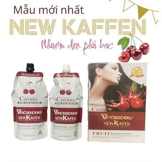 Nhuộm phủ bạc New Kafen 500ml x 2