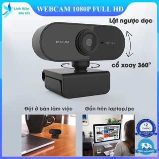 Webcam máy tính có mic full hd 1080p full box dùng cho pc laptop. Bảo hành 12 tháng toàn quốc, đổi mới 7 ngày nếu lôi.