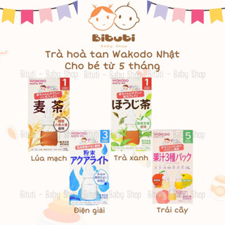TRÀ WAKODO NHẬT BẢN ĐỦ VỊ CHO BÉ ĂN DẶM - Bituti Shop