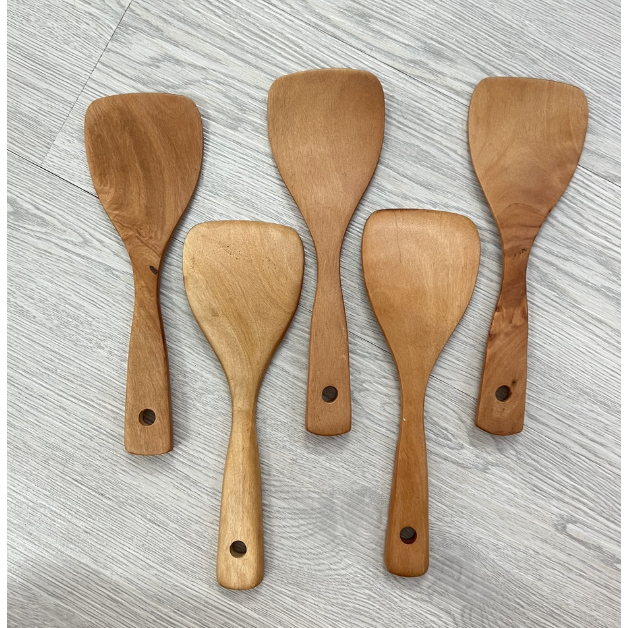 Thìa (vá) gỗ tự nhiên xới cơm
